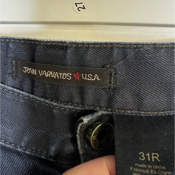 John Varvatos Men’s Distressed Jeans 31Rx27 - Picture 4 of 6